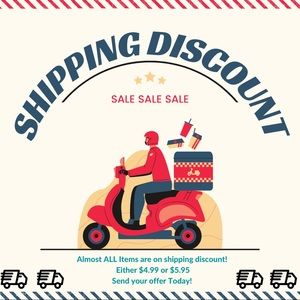 All Items are on Shipping Discount 🚛🎁📦